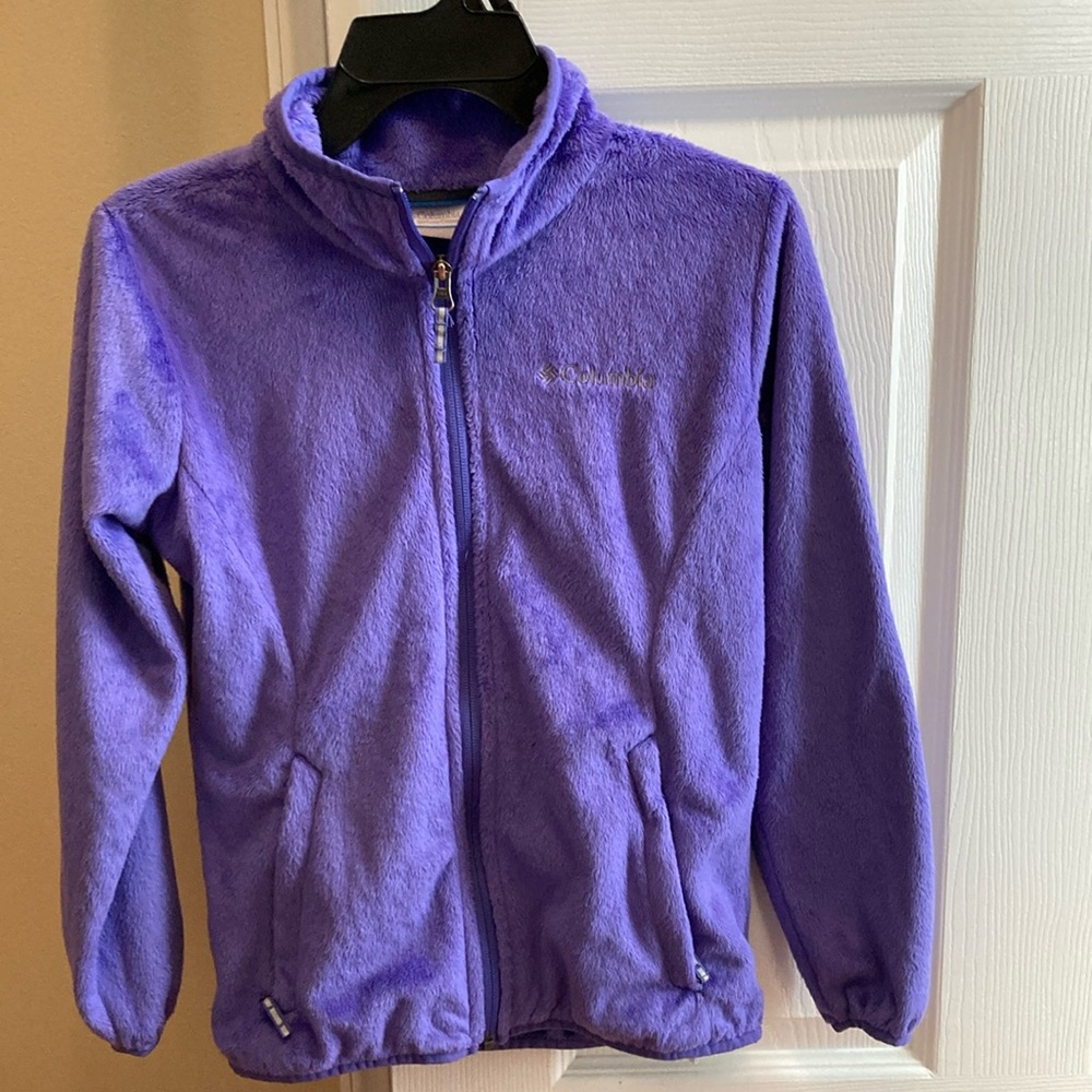 Columbia Purple Fleece Jacket